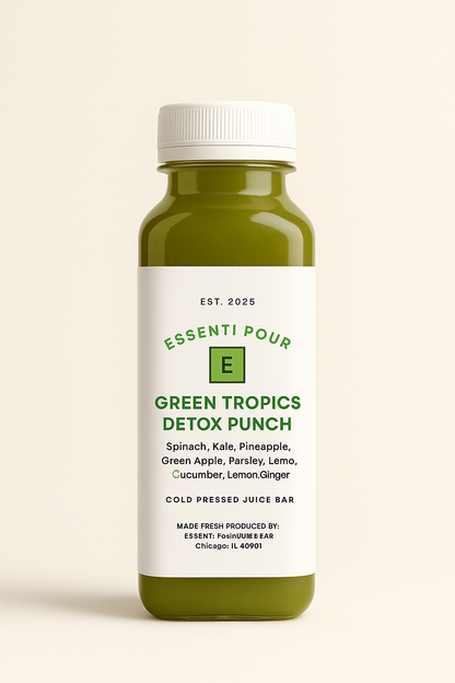Green Tropics Detox Punch Shot